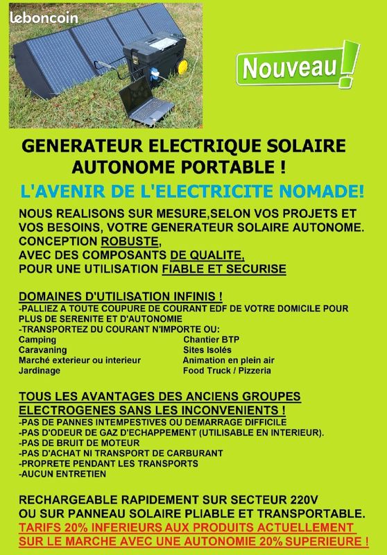 découvrez tout sur la batterie solaire 300w : comparez les prix, explorez des conseils pratiques pour choisir la meilleure option adaptée à vos besoins et optimisez vos investissements dans l'énergie solaire.