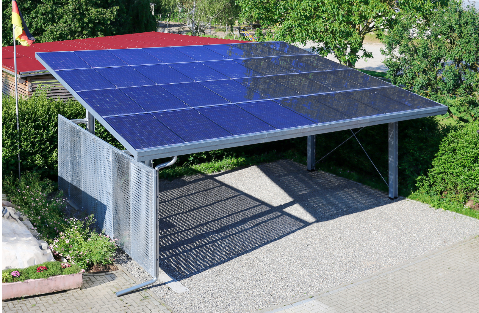 découvrez comment un carport photovoltaïque optimisé pour l'ensoleillement peut transformer votre espace extérieur en une source d'énergie renouvelable tout en protégeant votre véhicule. profitez d'un espace lumineux et performant qui allie écologie et fonctionnalité.