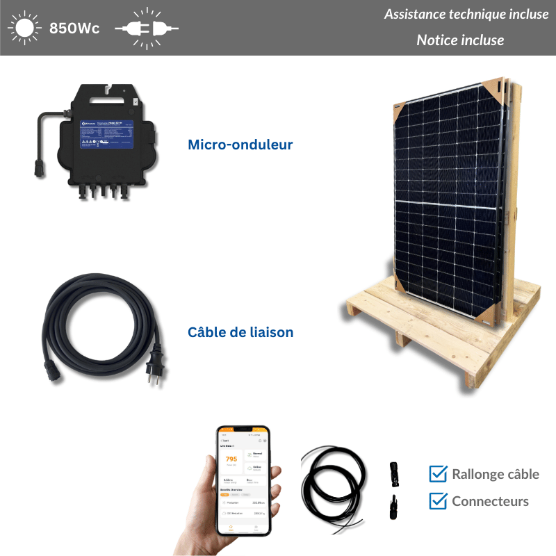découvrez les avantages d'un kit solaire pour l'autoconsommation : augmentez votre indépendance énergétique, réduisez vos factures d'électricité et optez pour une solution durable. transformez l'énergie solaire en électricité pour votre domicile grâce à nos kits puissants et performants.