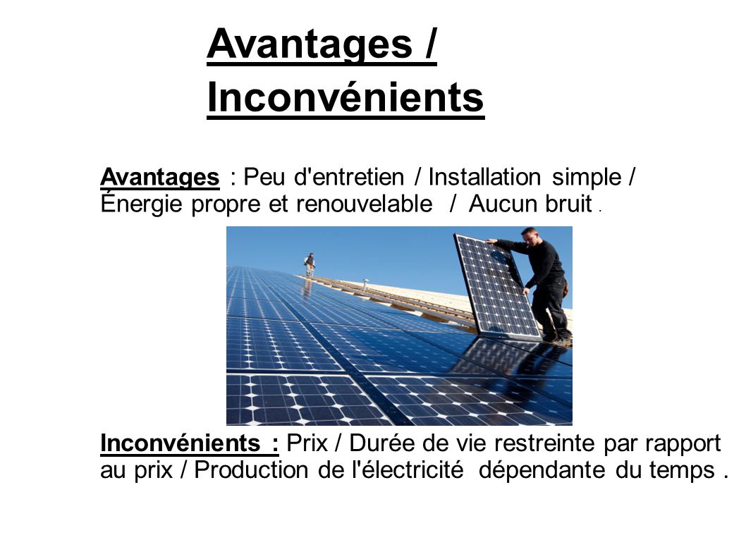 découvrez les nombreux avantages des équipements solaires, tels que l'économie d'énergie, la réduction de votre empreinte carbone, et les incitations financières. informez-vous sur comment ces solutions écologiques peuvent transformer votre consommation d'énergie tout en préservant l'environnement.