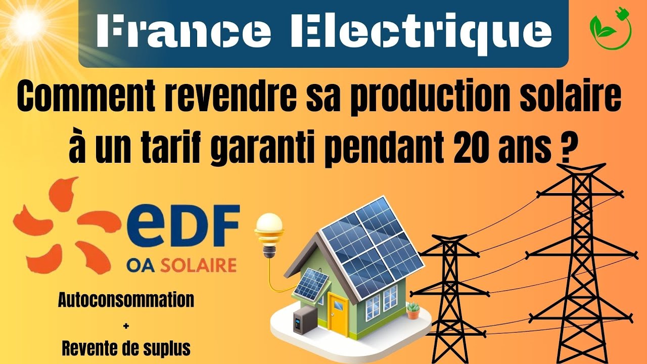 découvrez les tarifs de rachat pour l'énergie photovoltaïque en france. cette guide vous informe sur les options disponibles, les avantages financiers et les conditions nécessaires pour maximiser vos investissements en énergie solaire.