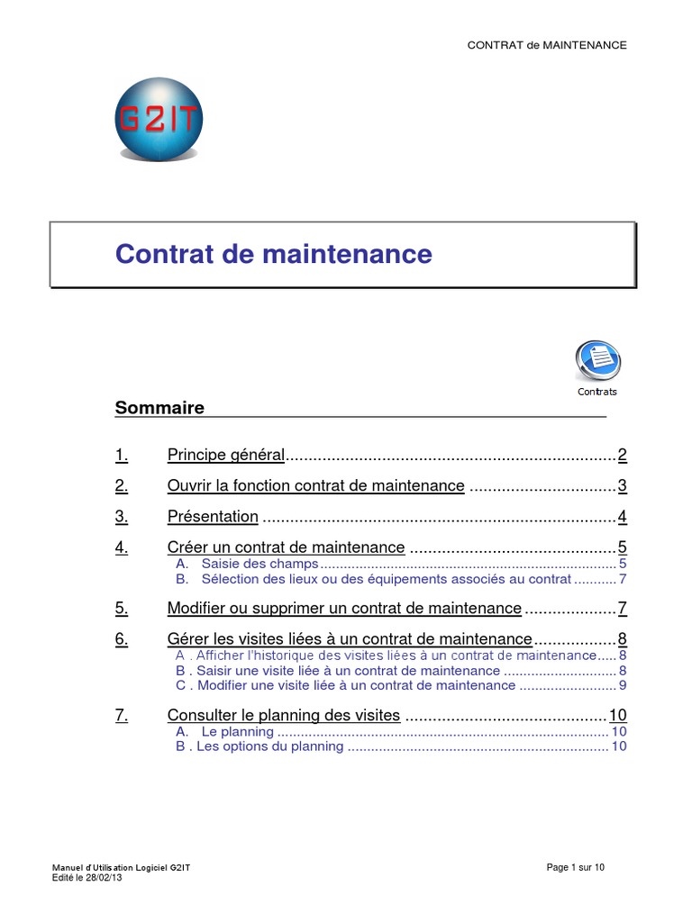 découvrez l'importance d'un contrat de maintenance pour assurer le bon fonctionnement de vos équipements. profitez de services adaptés pour prévenir les pannes, prolonger la durée de vie de vos installations et garantir votre tranquillité d'esprit.