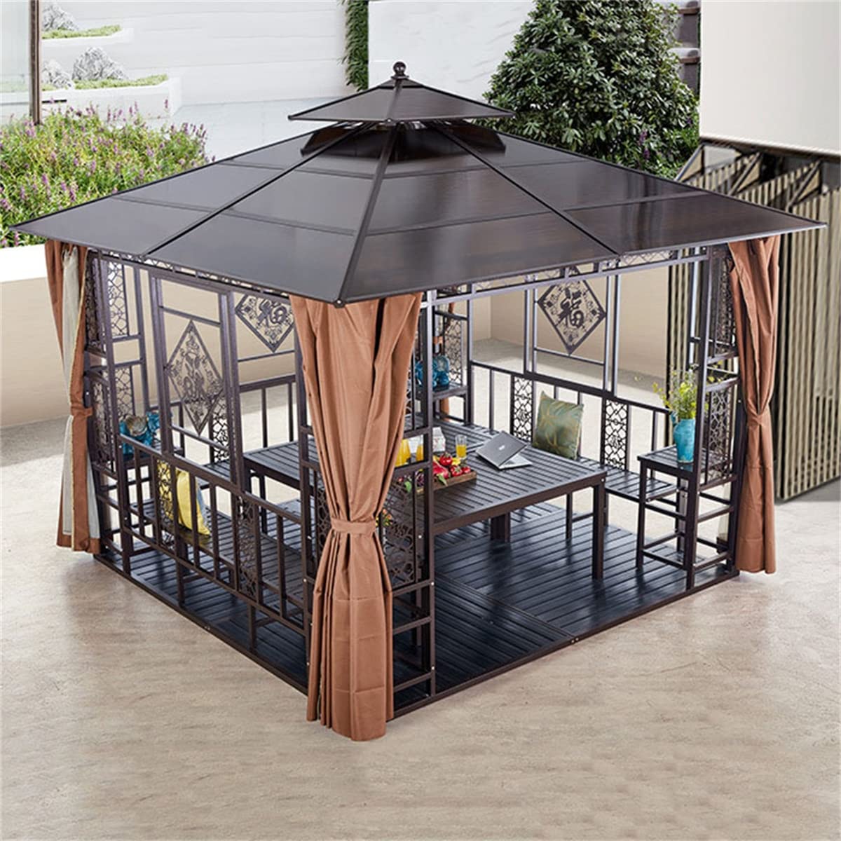 découvrez notre large sélection d'abris soleil rigides, parfaits pour protéger votre espace extérieur des rayons du soleil tout en ajoutant une touche élégante à votre jardin ou terrasse. fabriqués avec des matériaux de qualité, ces abris offrent durabilité et esthétisme pour profiter de vos moments en plein air.