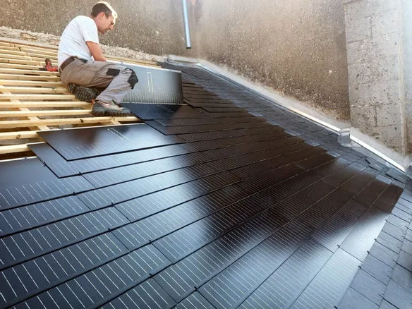 découvrez nos ardoises solaires innovantes, alliant esthétisme et performance énergétique. parfaites pour une intégration harmonieuse sur votre toiture, elles transforment l'énergie solaire en électricité tout en préservant l'élégance de votre maison. optez pour une solution durable et design pour réduire vos factures d'énergie !