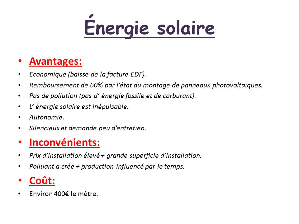 découvrez les avantages d'une centrale solaire : une source d'énergie renouvelable, réduction des factures d'électricité, impact environnemental positif et contributions au développement durable.