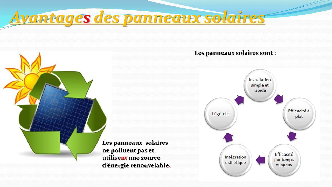 découvrez les nombreux avantages des panneaux photovoltaïques : énergie renouvelable, économies sur les factures d'électricité, réduction de l'empreinte carbone, et valorisation de votre propriété. transformez votre manière de consommer l'énergie grâce à cette solution durable.