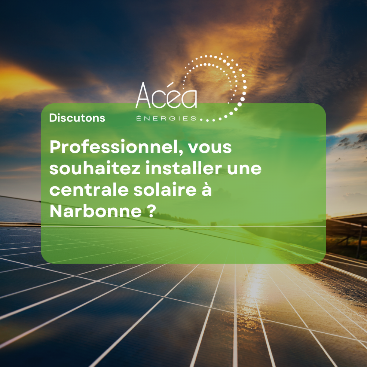 découvrez les nombreux avantages des panneaux solaires à narbonne : économies sur vos factures d'énergie, respect de l'environnement, et valorisation de votre patrimoine. informez-vous sur les solutions solaires adaptées à votre maison et profitez du climat ensoleillé de la région pour réduire votre empreinte carbone.