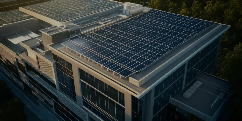 découvrez comment les bâtiments photovoltaïques durables transforment l'architecture moderne en intégrant des solutions énergétiques renouvelables. optimisez votre empreinte écologique tout en profitant d'une construction innovante et respectueuse de l'environnement.