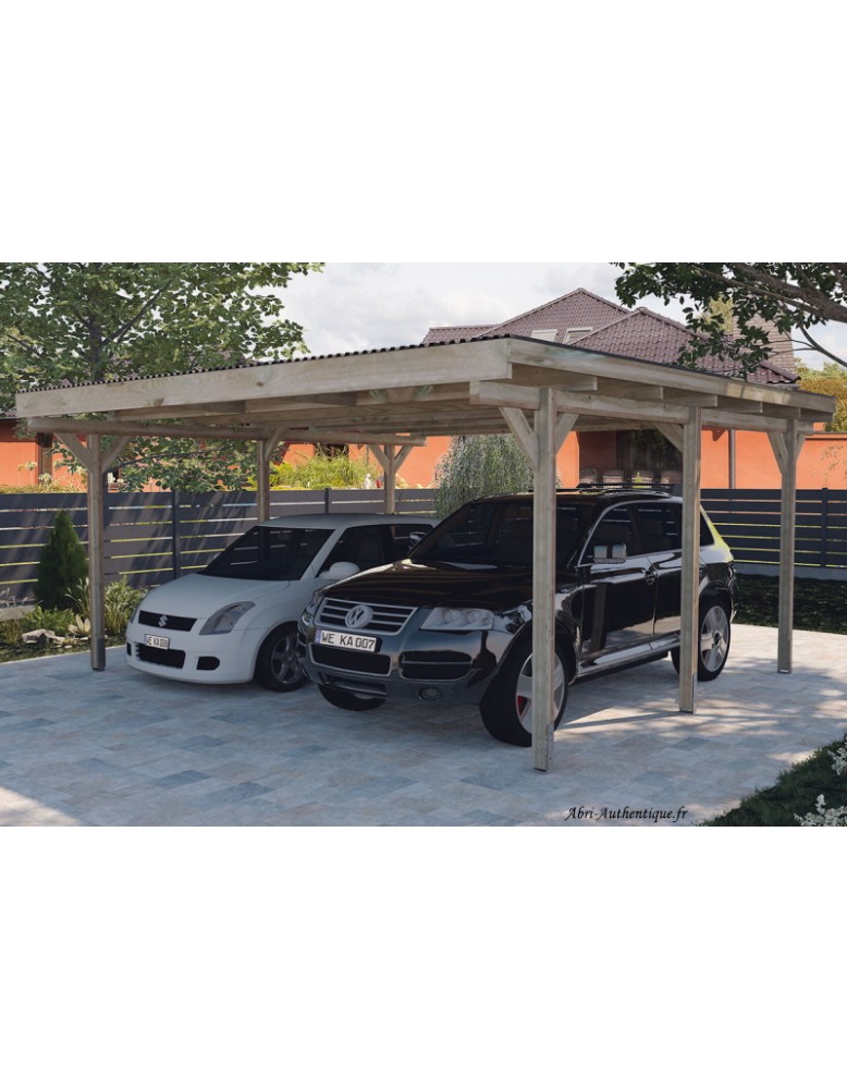 découvrez notre carport pour 2 voitures, idéal pour protéger vos véhicules des intempéries tout en offrant un accès facile. conçu avec des matériaux de qualité, ce carport allie fonctionnalité et esthétique pour embellir votre espace extérieur.