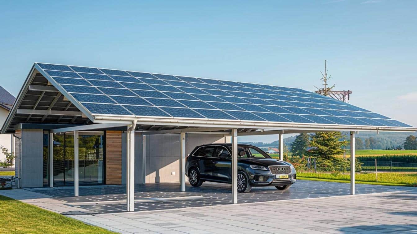 découvrez notre carport photovoltaïque éco-responsable, une solution innovante pour allier protection de votre véhicule et production d'énergie verte. optez pour une construction durable qui réduit votre empreinte carbone tout en valorisant votre espace extérieur.