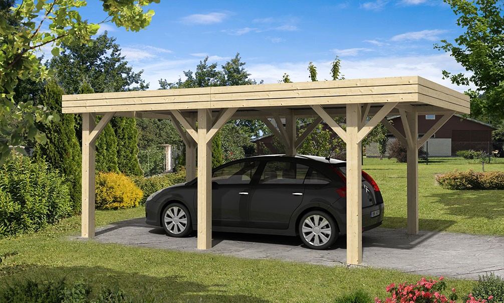 découvrez notre carport à toit plat, alliant esthétisme moderne et praticité. protégez votre véhicule des intempéries tout en ajoutant une touche contemporaine à votre extérieur. facile à installer, durable et design, ce carport est la solution idéale pour tous ceux qui recherchent un abri élégant et fonctionnel.
