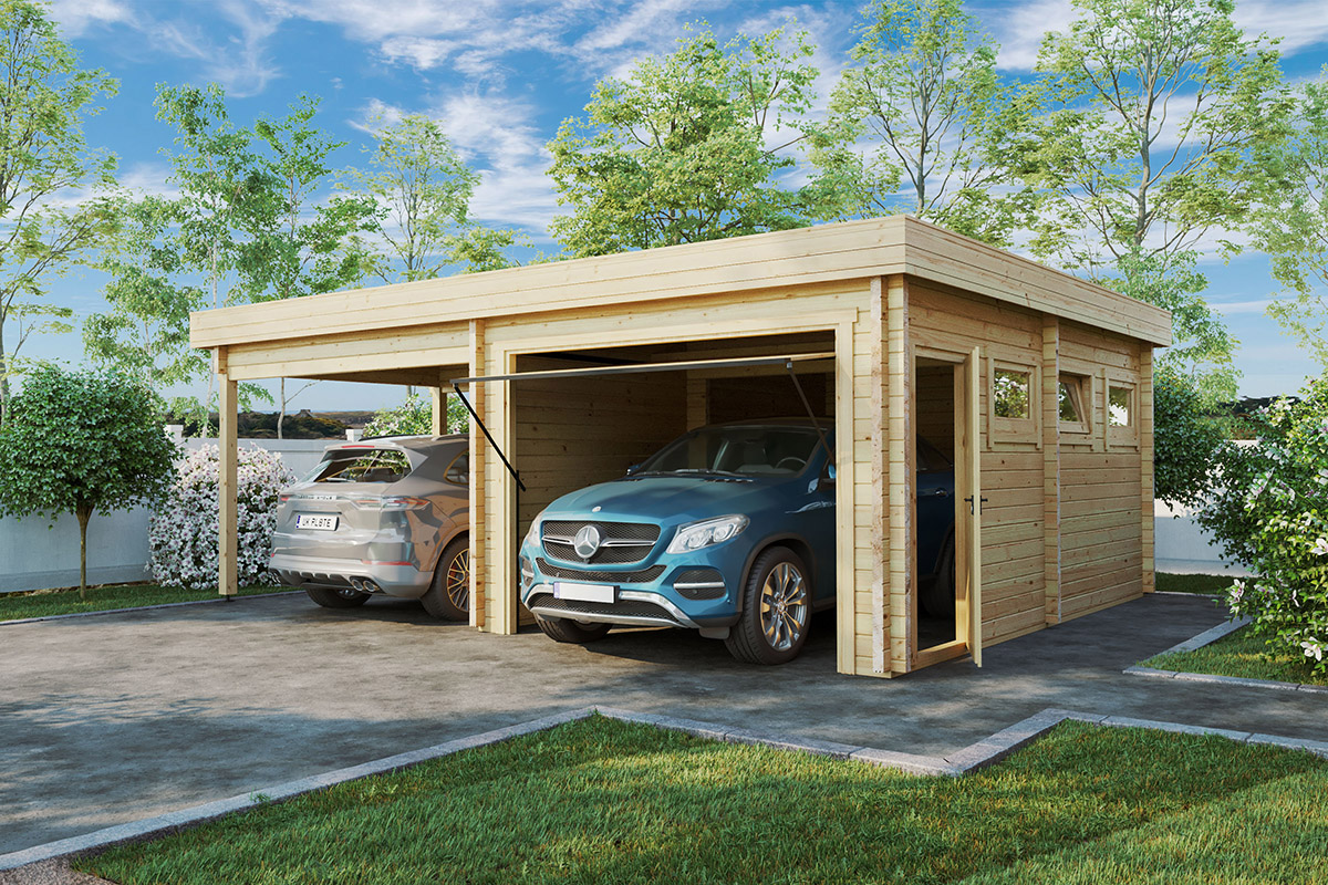 découvrez notre carport à toit plat, une solution moderne et élégante pour protéger votre véhicule tout en ajoutant une touche contemporaine à votre extérieur. fabriqué avec des matériaux de qualité, ce carport s'intègre parfaitement à tous les styles de maisons. idéal pour maximiser l'espace et résistant aux intempéries, il est le choix parfait pour allier praticité et esthétique.