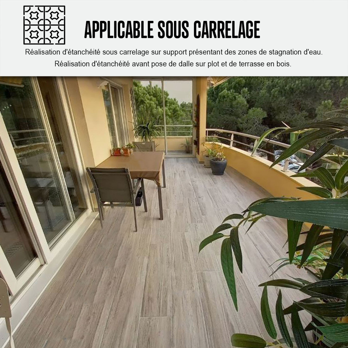 découvrez nos solutions de carrelage pour toit terrasse, alliant esthétisme et durabilité. idéal pour aménager vos espaces extérieurs, notre sélection propose des matériaux résistants aux intempéries, faciles d'entretien et disponibles dans divers styles pour embellir votre terrasse. transformez votre extérieur en un véritable havre de paix avec notre carrelage de qualité.