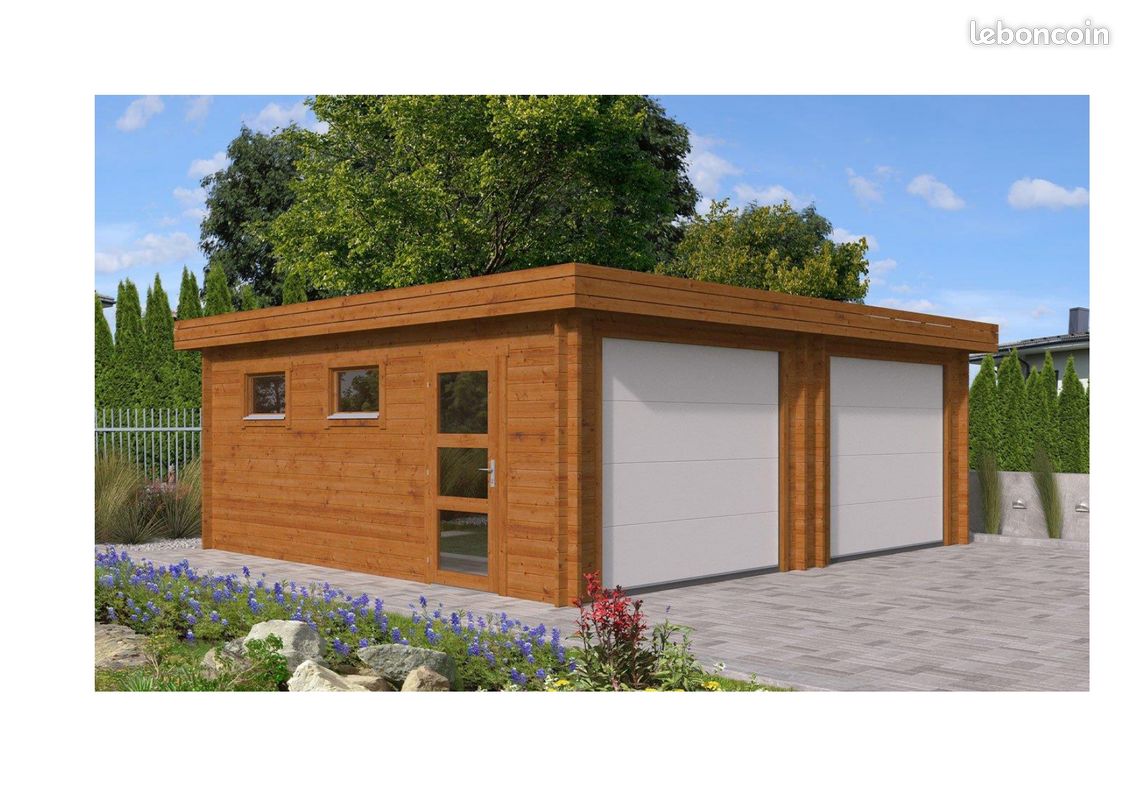 découvrez notre chalet en bois de 20m2 avec un toit plat, idéal pour vos escapades en pleine nature. cet espace optimisé allie confort et fonctionnalité, parfait pour un usage en tant que résidence secondaire, bureau ou atelier. profitez d'un design moderne et d'une construction durable pour un cadre de vie agréable.