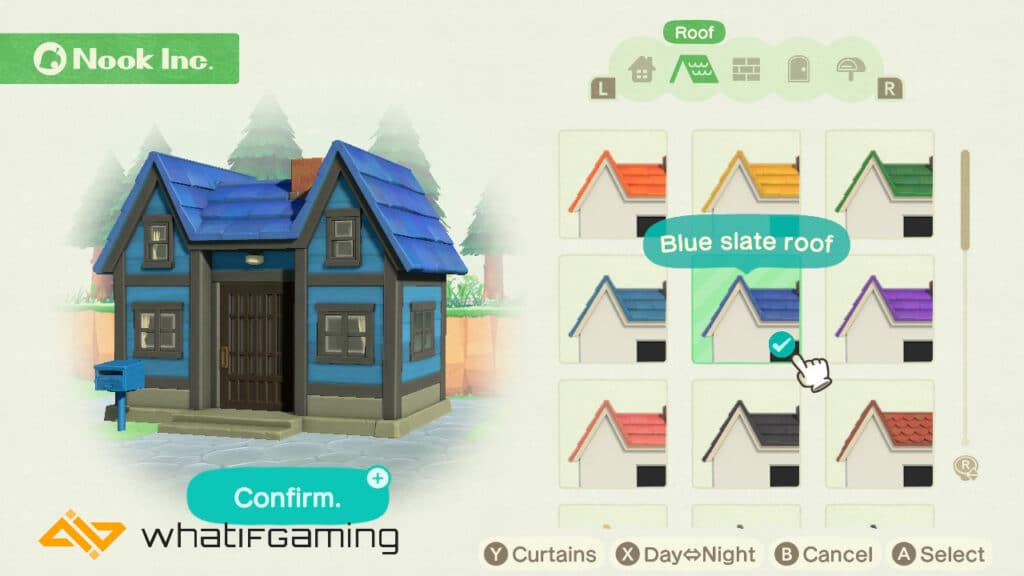 découvrez les différentes couleurs de toit disponibles dans animal crossing: new horizons. personnalisez votre maison avec style grâce à notre guide complet sur les options de toiture et faites ressortir votre île unique.