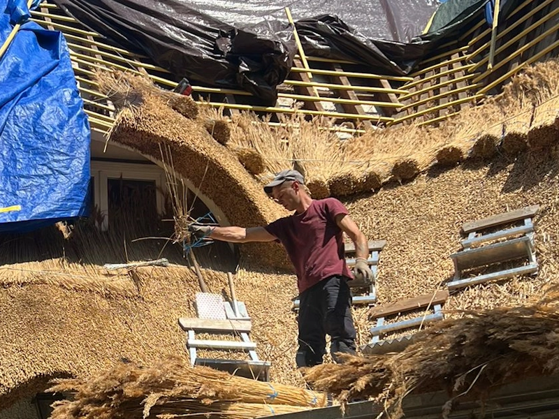 découvrez l'art ancestral de la couverture en chaume avec nos artisans expérimentés. offrant une excellente isolation et une esthétique naturelle, le chaume est une solution durable et écologique pour votre toit. contactez-nous pour un devis personnalisé et transformez votre maison avec ce matériau intemporel.