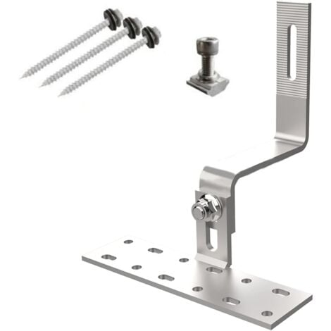 découvrez notre selection de crochets pour toiture, idéaux pour l'installation de panneaux solaires. assurez une fixation solide et durable pour votre système photovoltaïque avec nos produits de qualité.