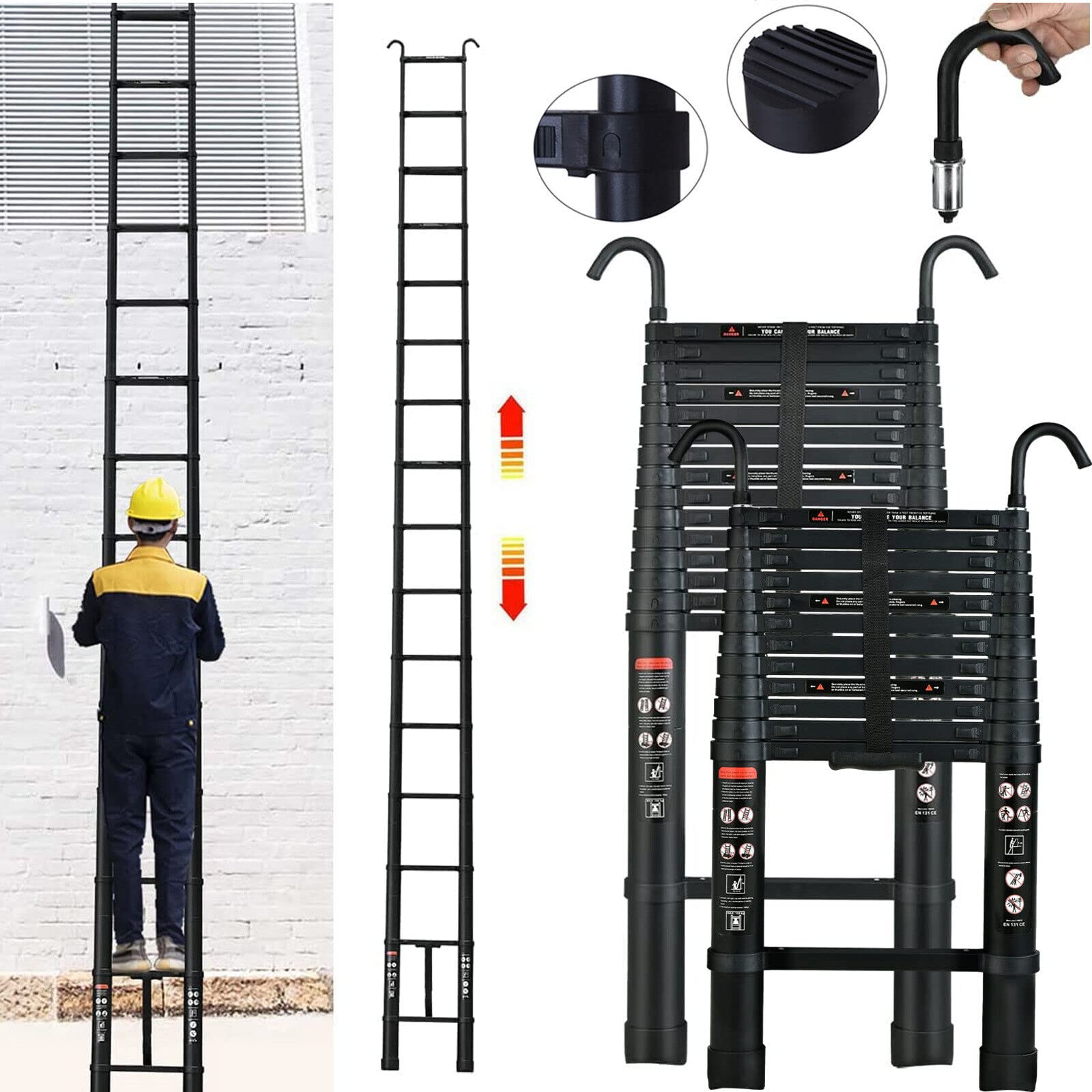 découvrez notre échelle télescopique, pratique et polyvalente, idéale pour tous vos travaux d'intérieur et d'extérieur. sa conception compacte permet un rangement facile, tandis que sa robustesse garantit une sécurité optimale. parfaite pour les bricoleurs et les professionnels, cette échelle s'adapte à vos besoins tout en offrant un accès sécurisé aux hauteurs.