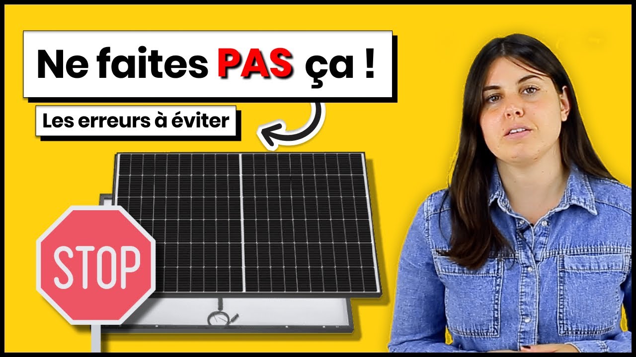 découvrez les erreurs courantes lors de l'installation de panneaux photovoltaïques et apprenez comment les éviter pour garantir l'efficacité et la durabilité de votre système solaire.