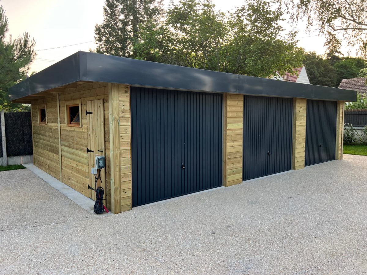 découvrez notre garage en bois plat, alliant esthétisme et fonctionnalité. idéal pour protéger votre véhicule tout en ajoutant une touche naturelle à votre extérieur. fabriqué avec des matériaux de qualité, ce garage s'intègre parfaitement dans votre jardin.