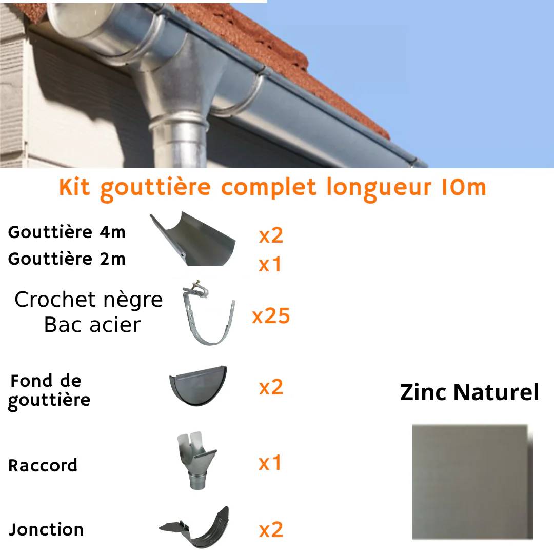 découvrez nos gouttières en bac acier, alliant durabilité et esthétisme. idéales pour protéger votre toiture et canaliser les eaux pluviales, nos gouttières offrent une solution efficace et élégante pour votre maison.