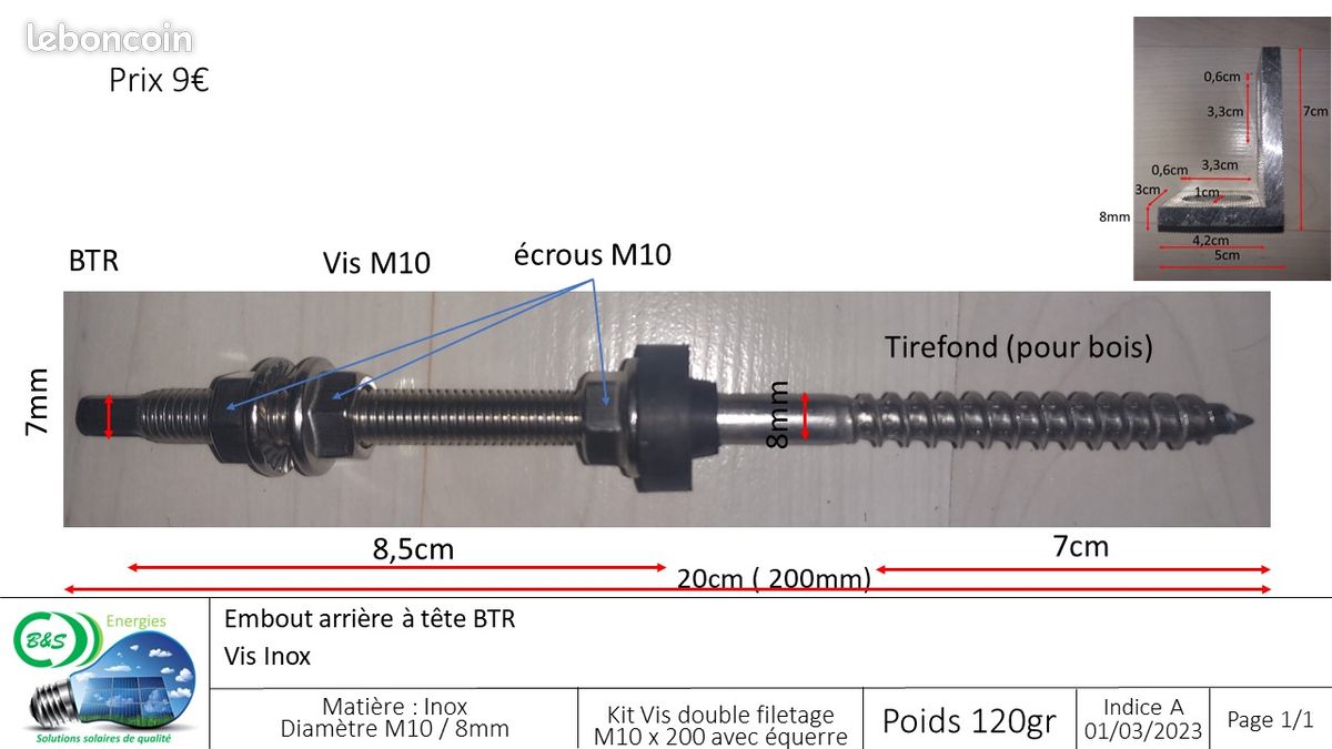 découvrez notre kit de fixation pour panneaux solaires sur fibro ciment. cette solution robuste et durable garantit une installation sécurisée et efficace de vos panneaux solaires, tout en optimisant les performances de votre système énergétique. parfait pour tous vos projets d'énergie renouvelable.