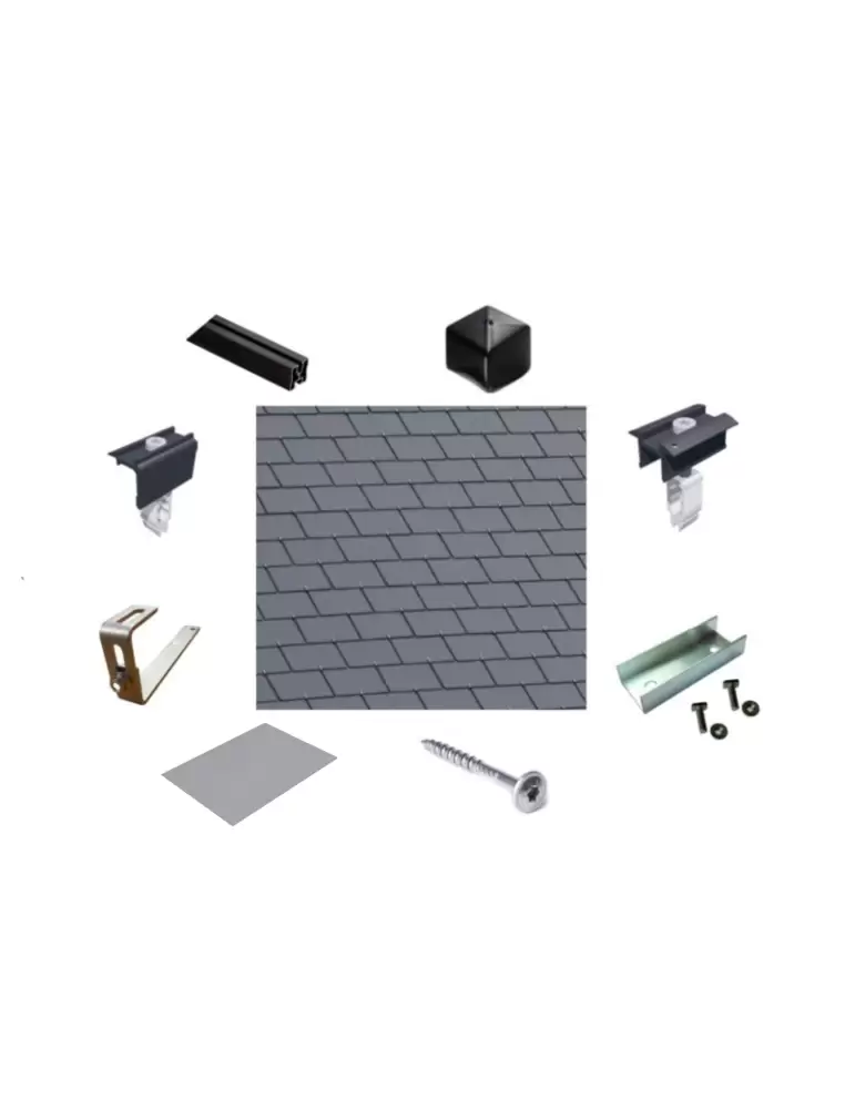 découvrez notre kit de fixation pour panneaux solaires ardoise, idéal pour une installation sécurisée et esthétique. conçu pour s'adapter à tous types de toitures en ardoise, ce kit garantit durabilité et performance pour maximiser l'efficacité de votre système solaire.