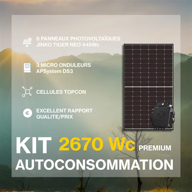 découvrez notre kit panneau solaire complet, idéal pour transformer l'énergie du soleil en électricité. facile à installer, économique et écologique, ce kit est parfait pour vos besoins en énergie renouvelable.
