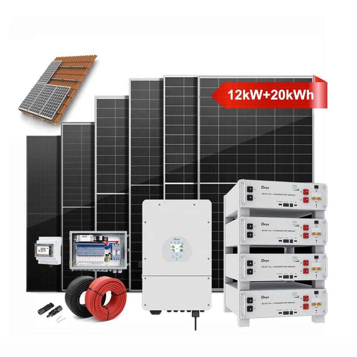 découvrez notre kit solaire autonome de 20000w, idéal pour subvenir à vos besoins énergétiques tout en respectant l'environnement. profitez d'une solution énergétique fiable, durable et performante pour vos projets d'autonomie énergétique. facile à installer et adapté à tous les types d'utilisation, ce kit vous permettra de produire votre propre électricité et de réduire vos factures d'énergie.
