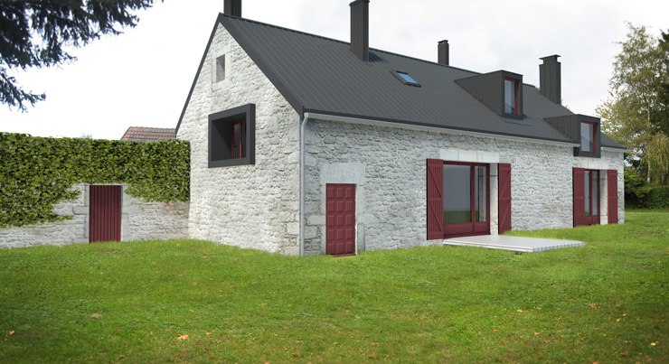 découvrez cette charmante maison avec lucarne, alliant charme et modernité. profitez d'un espace lumineux et accueillant, idéal pour votre famille. ne manquez pas cette opportunité unique !