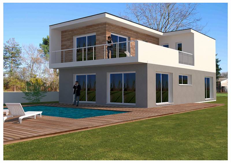 découvrez notre maison r+1 à toit plat, alliant modernité et fonctionnalité. idéale pour une vie contemporaine, elle offre des espaces lumineux et élégants, tout en optimisant votre confort quotidien. explorez une architecture innovante adaptée à vos besoins.