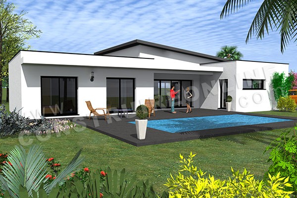 découvrez nos modèles de maisons à toit monopente, alliant modernité et fonctionnalité. idéales pour optimiser l'espace et la lumière, ces constructions s'intègrent parfaitement dans tous les paysages. transformez votre rêve de maison en réalité avec nos designs innovants et personnalisables.