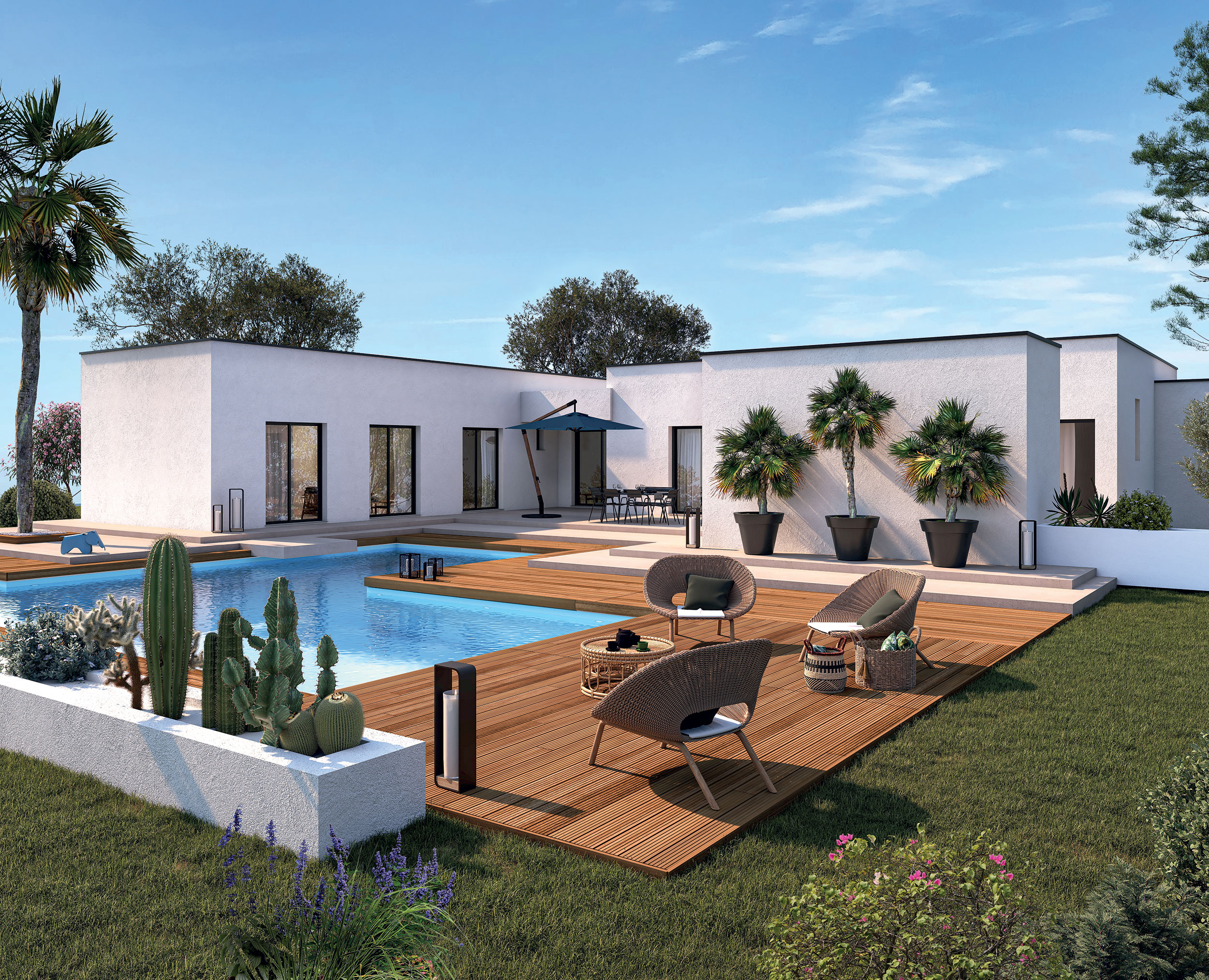découvrez nos maisons à toit terrasse, alliant design moderne et espace extérieur. profitez d'une vue imprenable et d'un confort inégalé dans votre futur chez-vous.