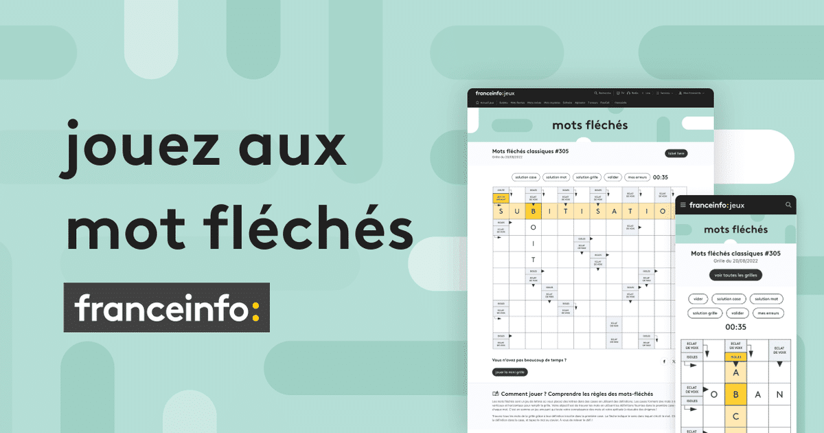 découvrez une collection de mots fléchés captivants pour stimuler votre esprit et améliorer votre vocabulaire. que vous soyez débutant ou expert, trouvez des grilles adaptées à tous les niveaux et explorez des thèmes variés pour un moment de détente tout en vous amusant.