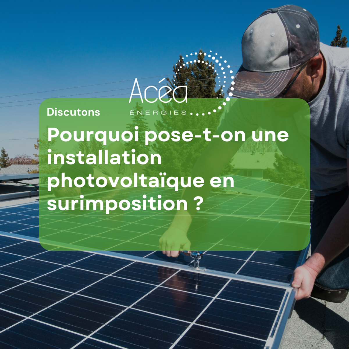 découvrez les avantages des panneaux solaires surimposés, une solution innovante pour maximiser l'efficacité énergétique de votre toiture tout en préservant son esthétique. optez pour une énergie renouvelable qui s'intègre harmonieusement à votre habitat.