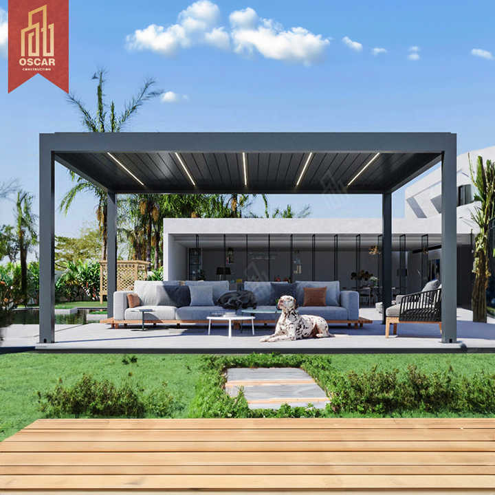 découvrez notre pergola photovoltaïque lumineuse, une solution innovante alliant modernité et écologie. profitez d'un espace extérieur harmonieux tout en générant votre propre énergie solaire grâce à des panneaux intégrés, pour illuminer vos soirées et réduire votre empreinte carbone.