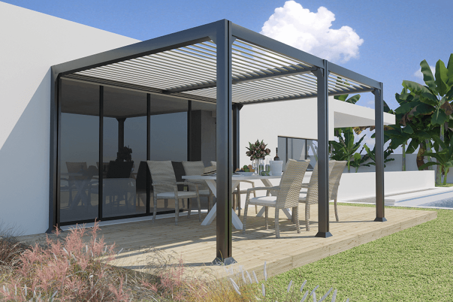 découvrez notre sélection de pergolas rigides, alliant esthétisme et durabilité. parfaites pour sublimer votre extérieur, elles offrent une protection contre les intempéries tout en créant un espace convivial pour vos repas et moments de détente en plein air.