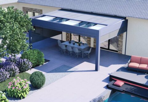 découvrez notre selection de pergolas en verre, alliant élégance et fonctionnalité. profitez de votre espace extérieur toute l'année tout en vous protégeant des intempéries. idéale pour créer un lieu cosy tout en laissant entrer la lumière naturelle.