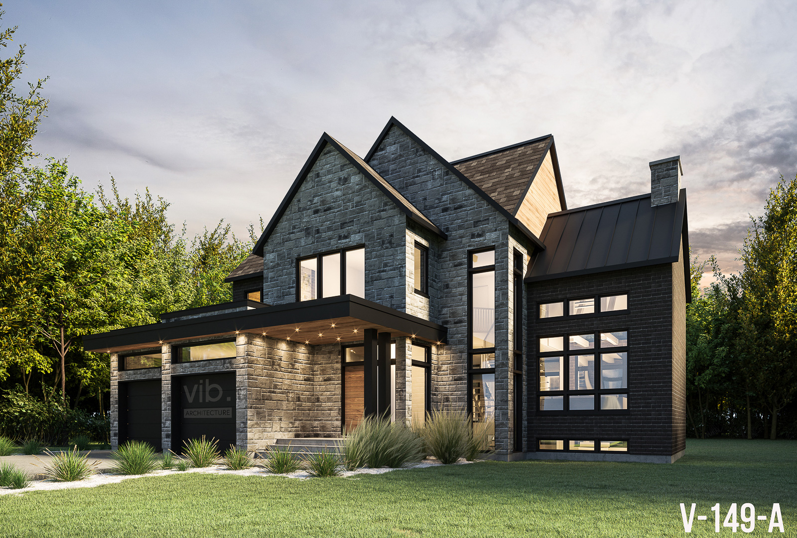 découvrez nos plans de maison avec toit cathédrale, alliant élégance et luminosité pour un espace de vie unique. profitez d'une architecture moderne et fonctionnelle qui sublime votre intérieur tout en optimisant l'espace. inspirez-vous de nos designs pour construire la maison de vos rêves.