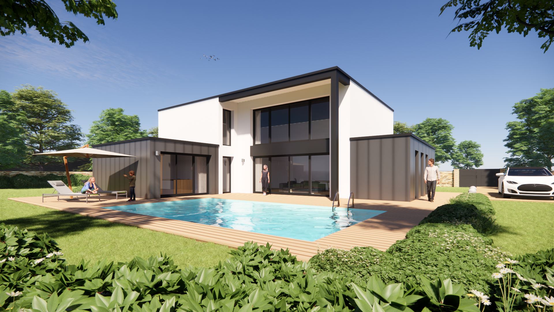 découvrez des plans de maisons avec toit cathédrale, alliant esthétique et confort. profitez d'un agencement optimal et d'une lumière naturelle abondante grâce à des espaces lumineux et aérés. trouvez le design idéal pour votre projet de construction.