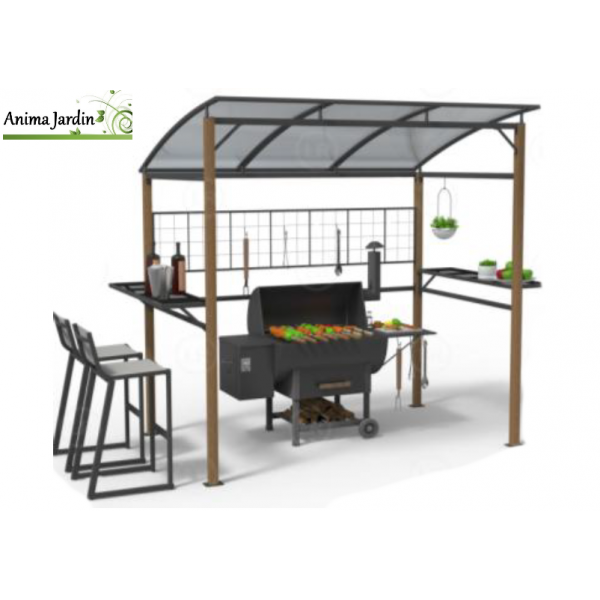 découvrez notre sélection d'abris barbecue, idéaux pour profiter de vos grillades en toutes saisons. protégez votre espace extérieur des intempéries tout en apportant une touche esthétique à votre jardin. parfaits pour les amateurs de cuisine en plein air!