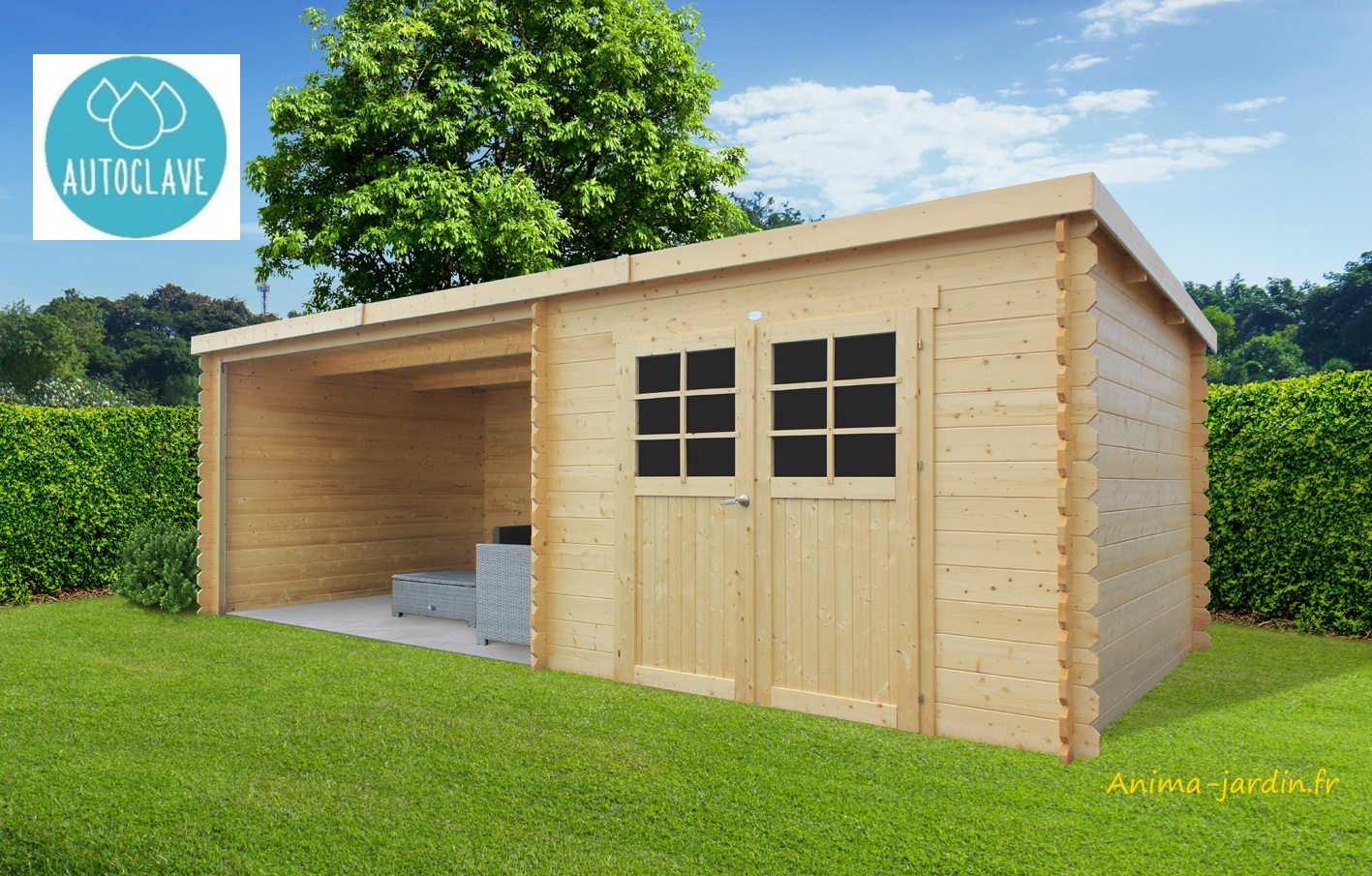 découvrez nos abris de jardin en bois au toit plat, alliant esthétisme et praticité. idéal pour stocker vos outils et équipements tout en apportant une touche moderne à votre espace extérieur.