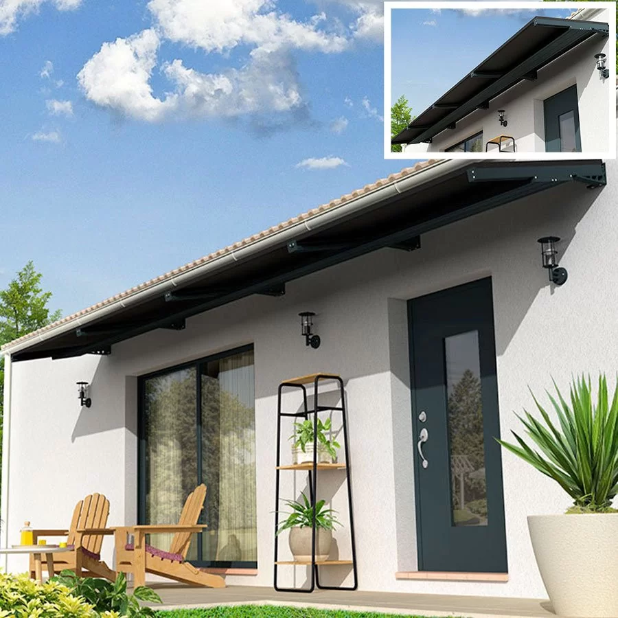 découvrez notre sélection d'auvents de qualité, parfaits pour protéger votre terrasse ou votre entrée des intempéries. alliant fonctionnalité et esthétisme, nos auvents s'adaptent à tous les styles de maison. aménagez votre espace extérieur avec élégance et confort !
