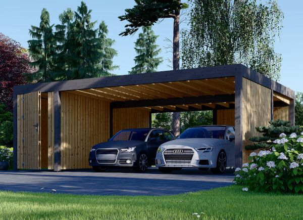 découvrez notre carport à toit plat, alliant design moderne et protection optimale pour votre véhicule. idéal pour tous vos espaces extérieurs, il s'intègre parfaitement à votre jardin tout en offrant durabilité et élégance. protégez votre voiture des intempéries avec style!