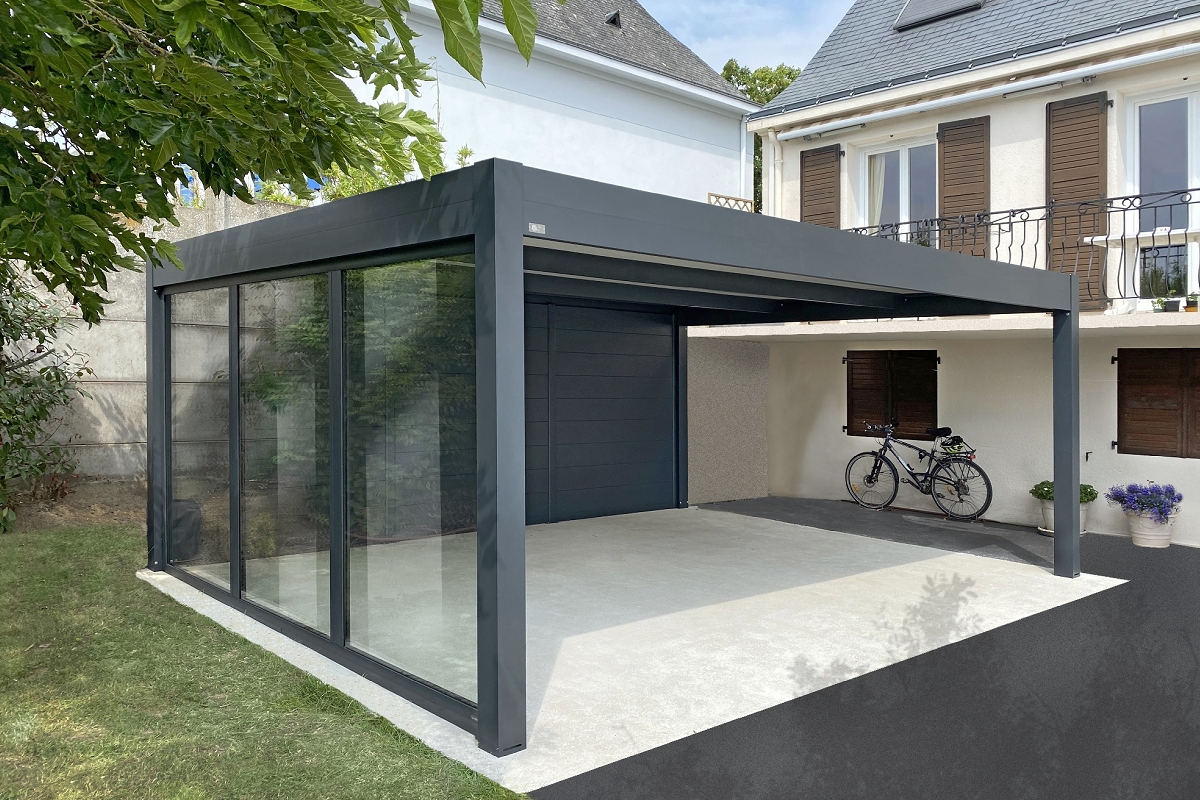 découvrez nos carports à toit plat, alliant design moderne et protection efficace pour votre véhicule. idéals pour optimiser votre espace extérieur tout en ajoutant une touche d'esthétisme à votre maison.