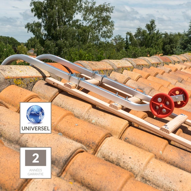 découvrez notre échelle de toit robuste et sécurisée, idéale pour les travaux en hauteur. parfaite pour accéder facilement à votre toiture, elle offre stabilité et confort d'utilisation. équipez-vous avec notre échelle de toit pour tous vos projets d'entretien et de rénovation.