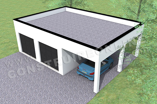 découvrez notre garage à toit plat, alliant esthétique moderne et fonctionnalité. parfait pour optimiser votre espace extérieur tout en offrant une protection efficace à votre véhicule. explorez nos options de conception et personnalisez votre garage selon vos besoins.