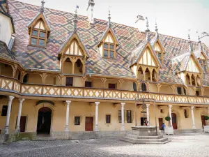 découvrez les hospices de beaune, un chef-d'œuvre de l'architecture médiévale en france, célèbre pour son histoire fascinante, ses œuvres d'art remarquables et son rôle central dans la viticulture bourguignonne. explorez ce site emblématique et plongez dans le patrimoine culturel de la région.