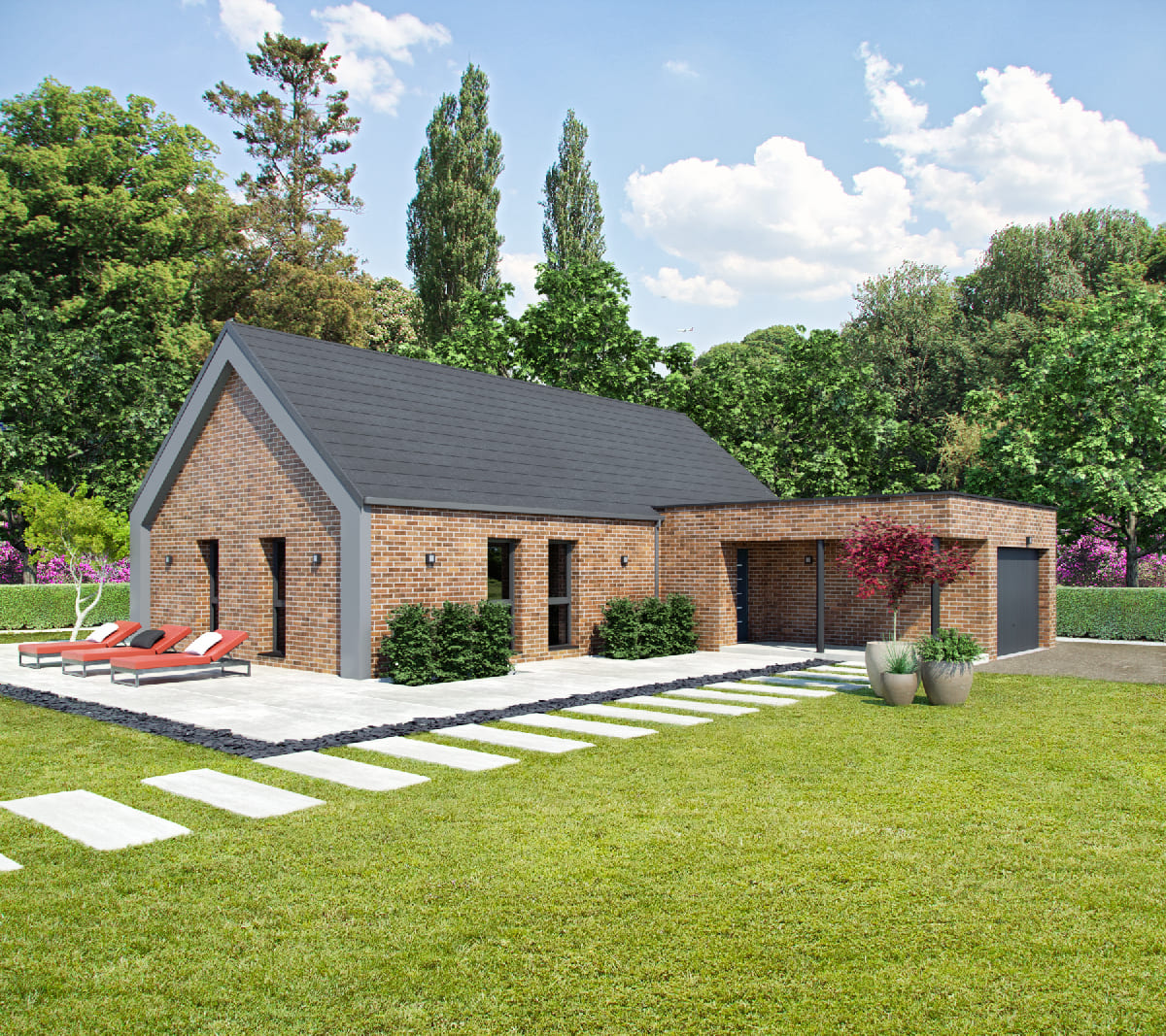 découvrez notre sélection de maisons à toit plat, alliant modernité et esthétique. profitez d'un design contemporain, d'espaces optimisés et d'une efficacité énergétique accrue. parfait pour un cadre de vie agréable et fonctionnel.