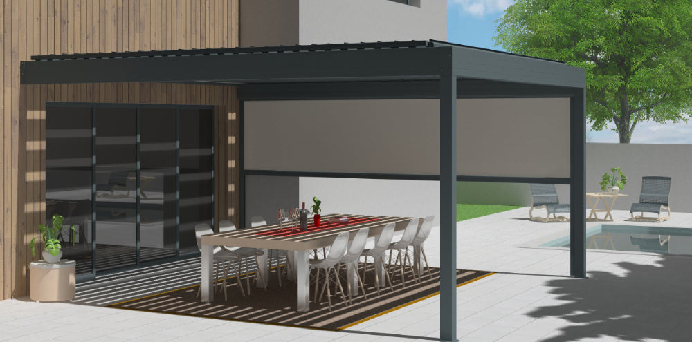 découvrez nos pergolas pour terrasse, alliant esthétique et fonctionnalité. transformez votre espace extérieur en un lieu cosy pour vos moments de détente, tout en profitant d'une protection optimale contre les intempéries.